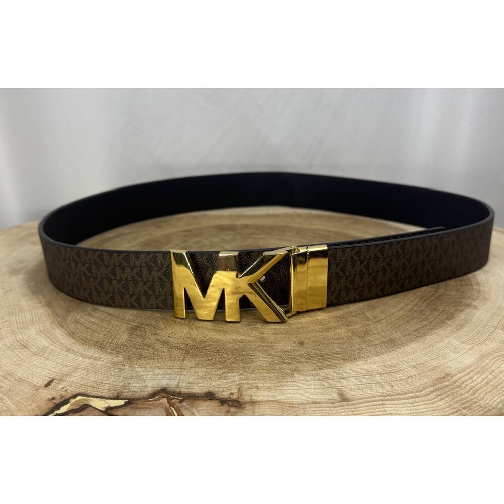 Michael Kors Reversible Logo Belt - Size L